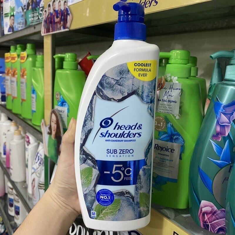 Dầu gội sạch gàu Head & Shoulders Sub Zero băng lạnh 800ml