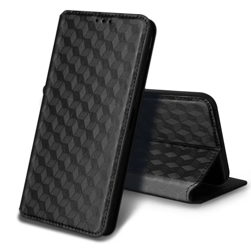 For Xiaomi Poco C75 Flip Case Diamond texture Wallet Card Slot Soft Silicone External Leather Stand Holder Flip Cover for Xiaomi Poco C75 Back Cover.