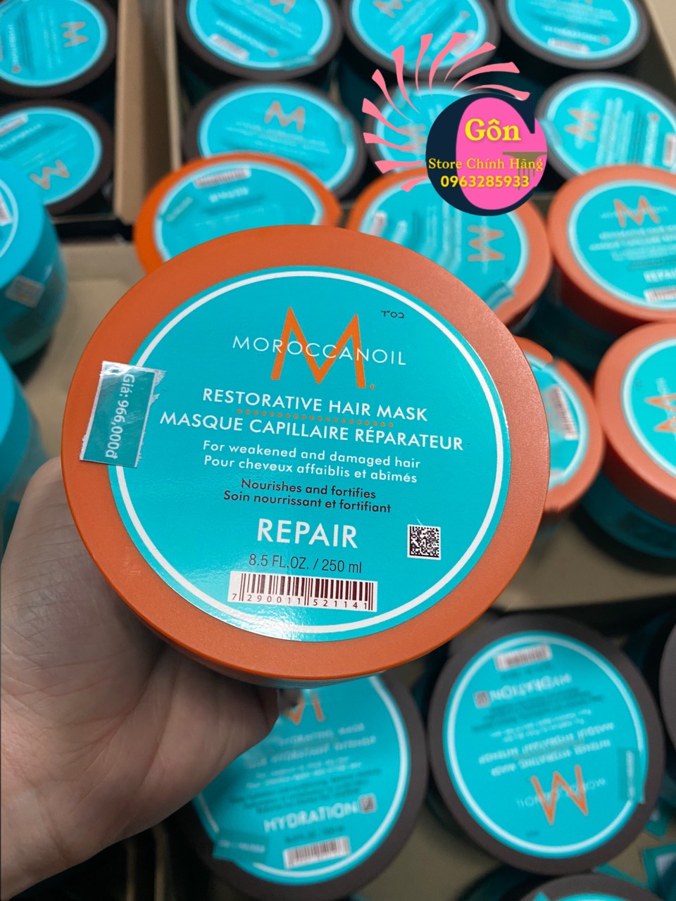 [ Moroccanoil-Chính Hãng] Dầu Hấp Phục Hồi Tóc Moroccanoil Restorative Hair Mask 250ml - 500ml