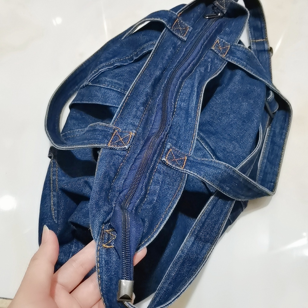 Túi Xách Vải Jeans Thời Trang Cho Nữ