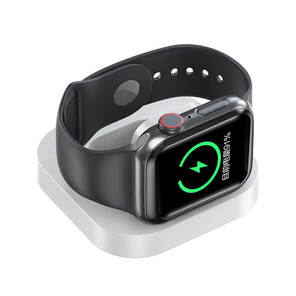 Foldable Wireless Charger 85 Degree Bracket Design Wireless Charger Dock Efficient Heat Dissipation Fast Charging Dock for Apple Watch 1-8 Generation