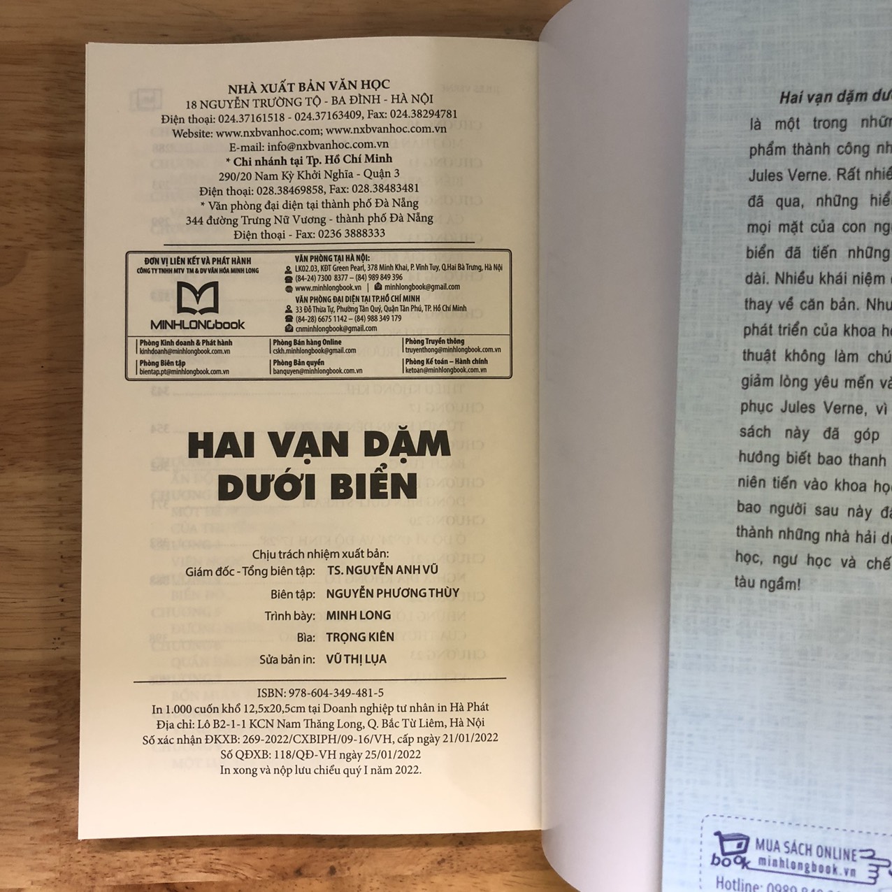 Sách : Hai Vạn Dặm Dưới Biển (TB)