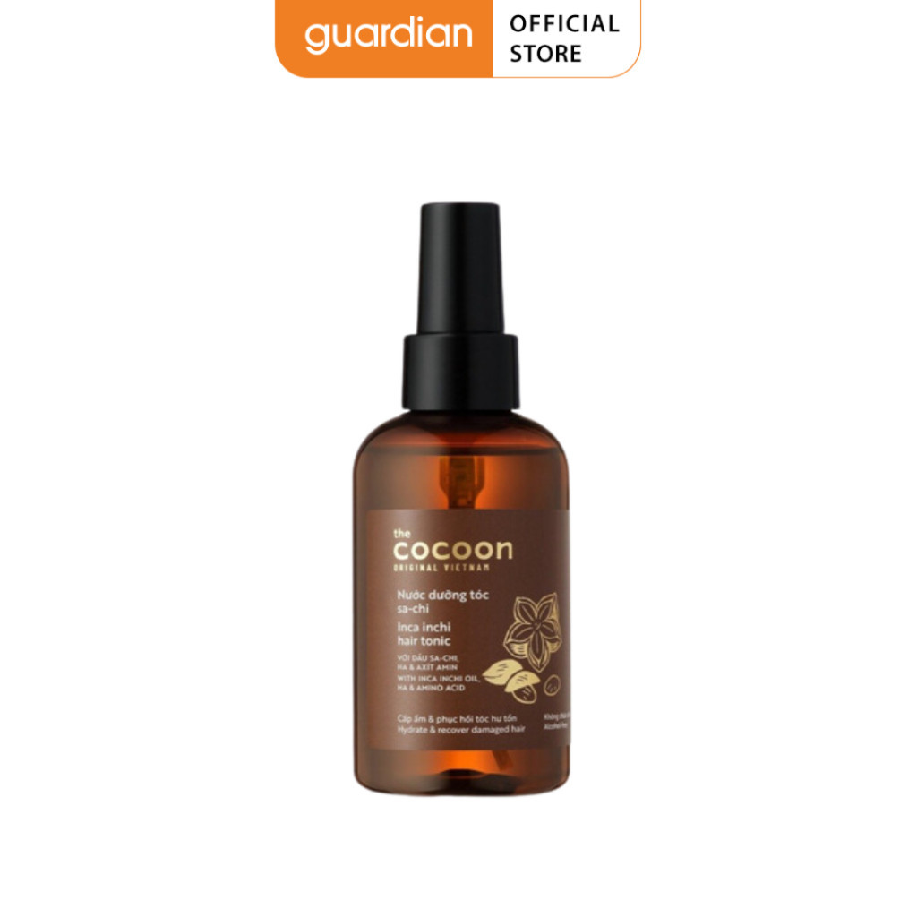 Nước dưỡng tóc sachi cấp ẩm, giúp phục hồi hư tổn cho tóc cocoon 140ml