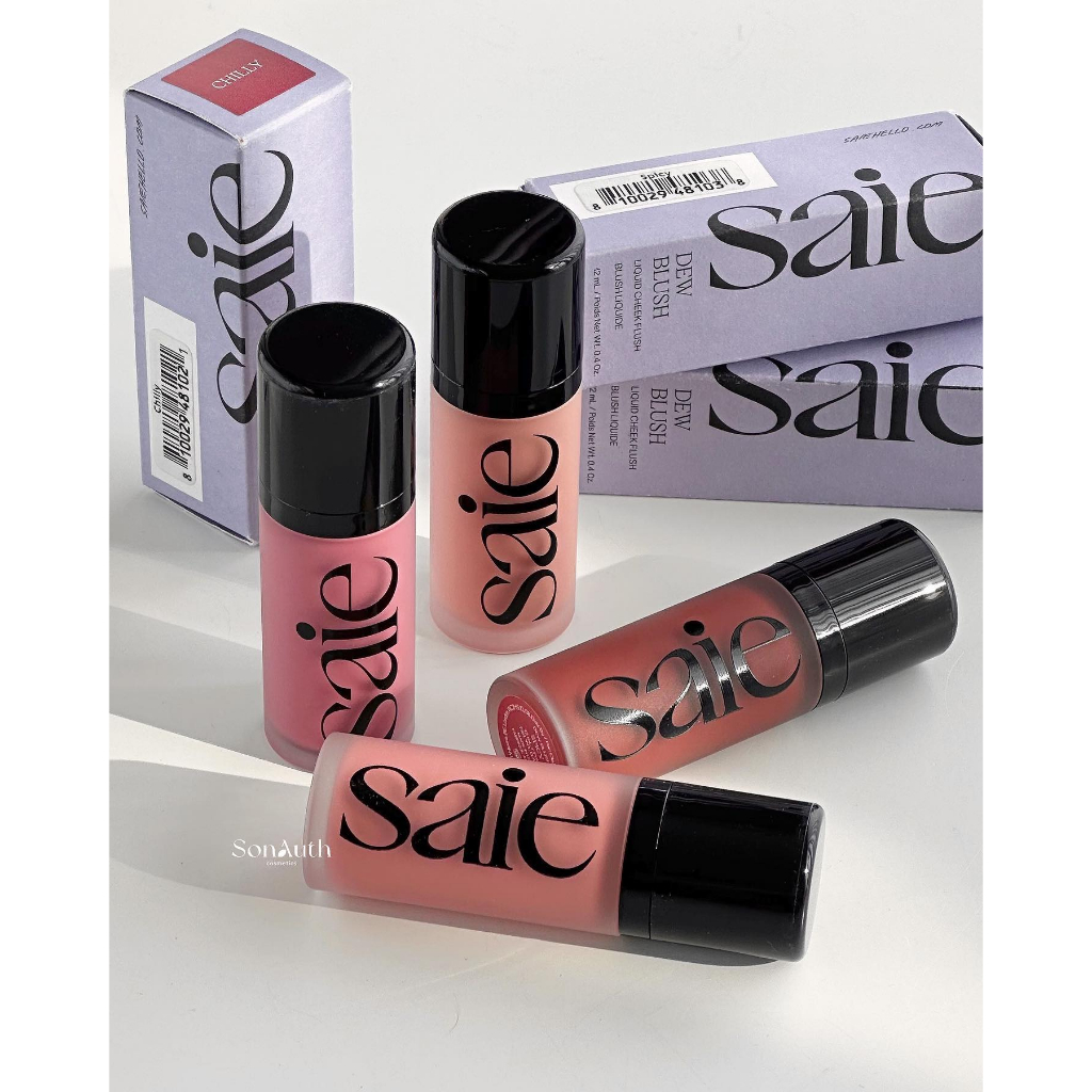Má hồng kem Saie Dew Blush Liquid Cheek Flush 12ml