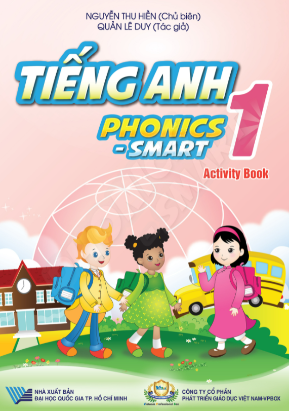 Sách Fahasa - Tiếng Anh 1 Phonics - Smart - Activity Book (2023)