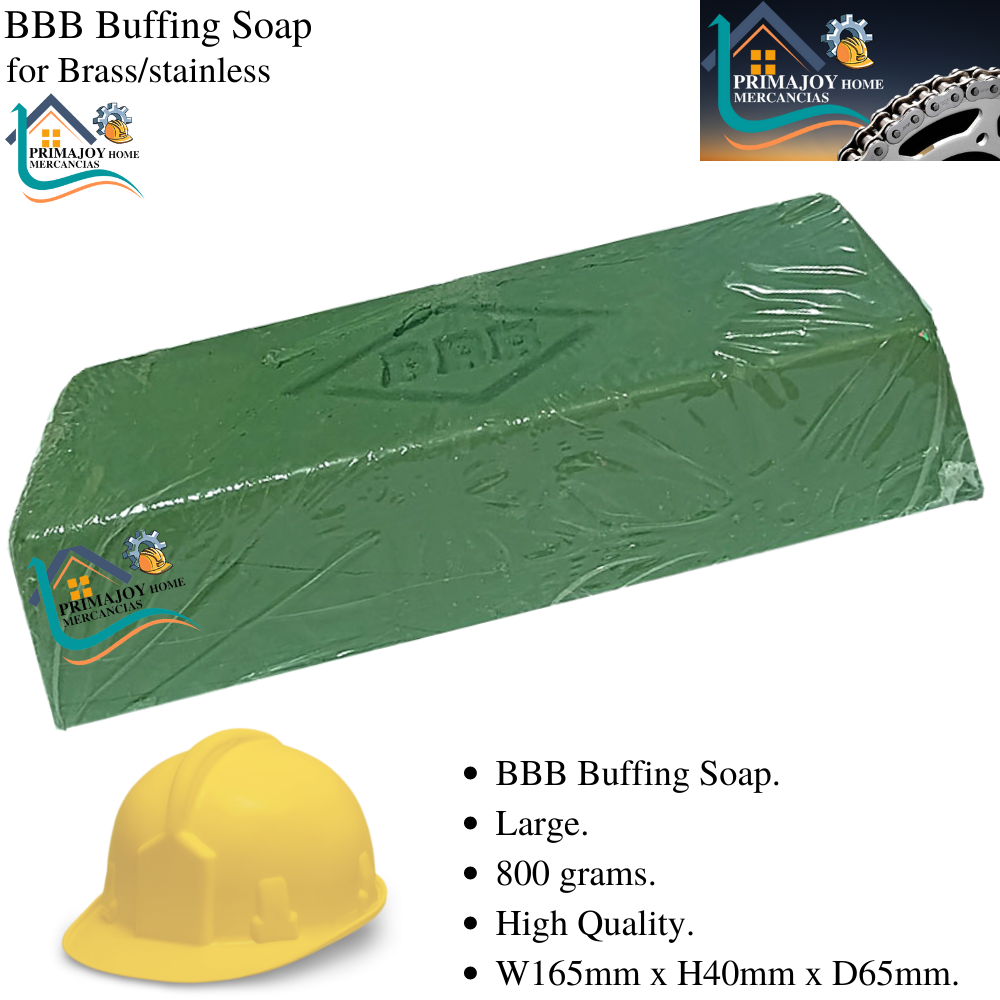 BUFFING SOAP GREEN BBB STAINLESS/Brass BIG 800grams COD 1 PC PRIMAJOY