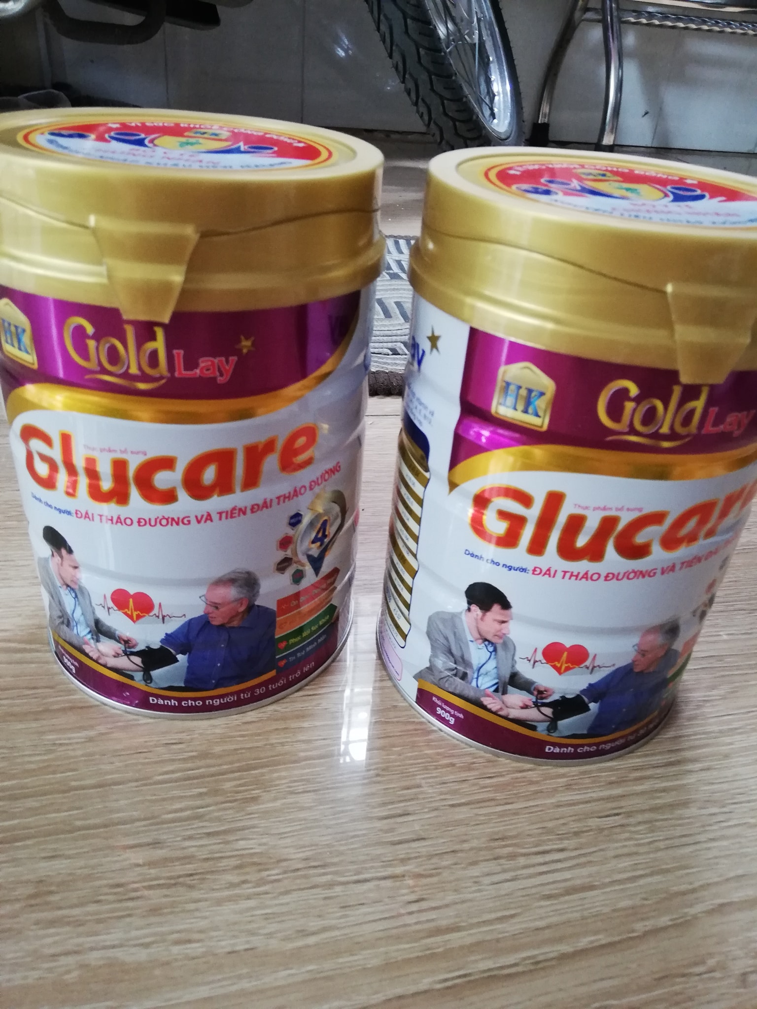 Sữa tiểu đường Goldlay Glucare lon 900g cho người tiểu đường và tiền tiểu đường, giúp ổn định đường huyết