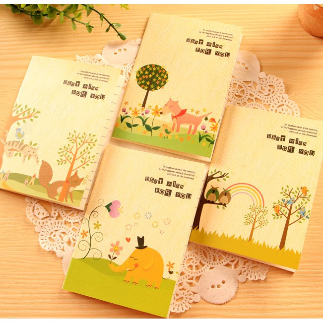 Sổ Tay Mini, Sổ ghi chép mini 32 Trang 12cm*8.5 cm