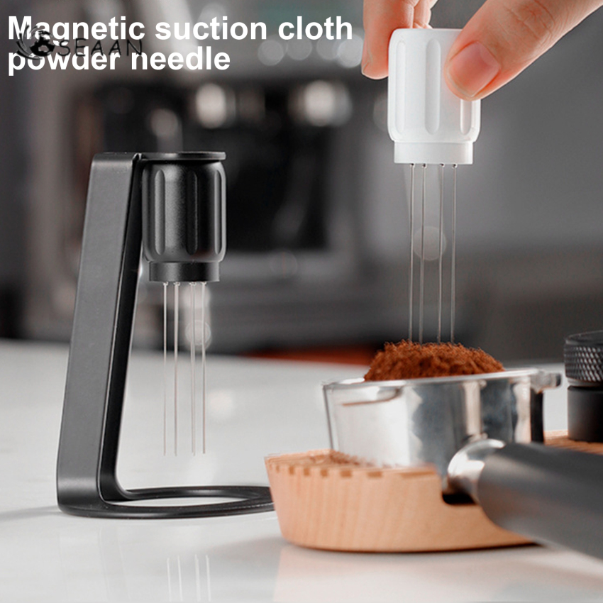 WDT Tools Coffee Needle Distributor Mag-netic Leveler Stirrer With Stand For Tamper Espresso Maker Accessories Barista Tools