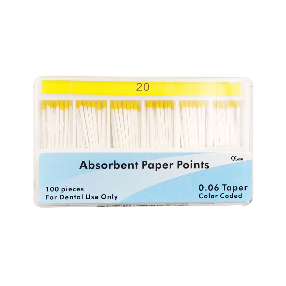 0.06 Taper Absorbent Paper Points 25# Red Color Paper Root Canal ...
