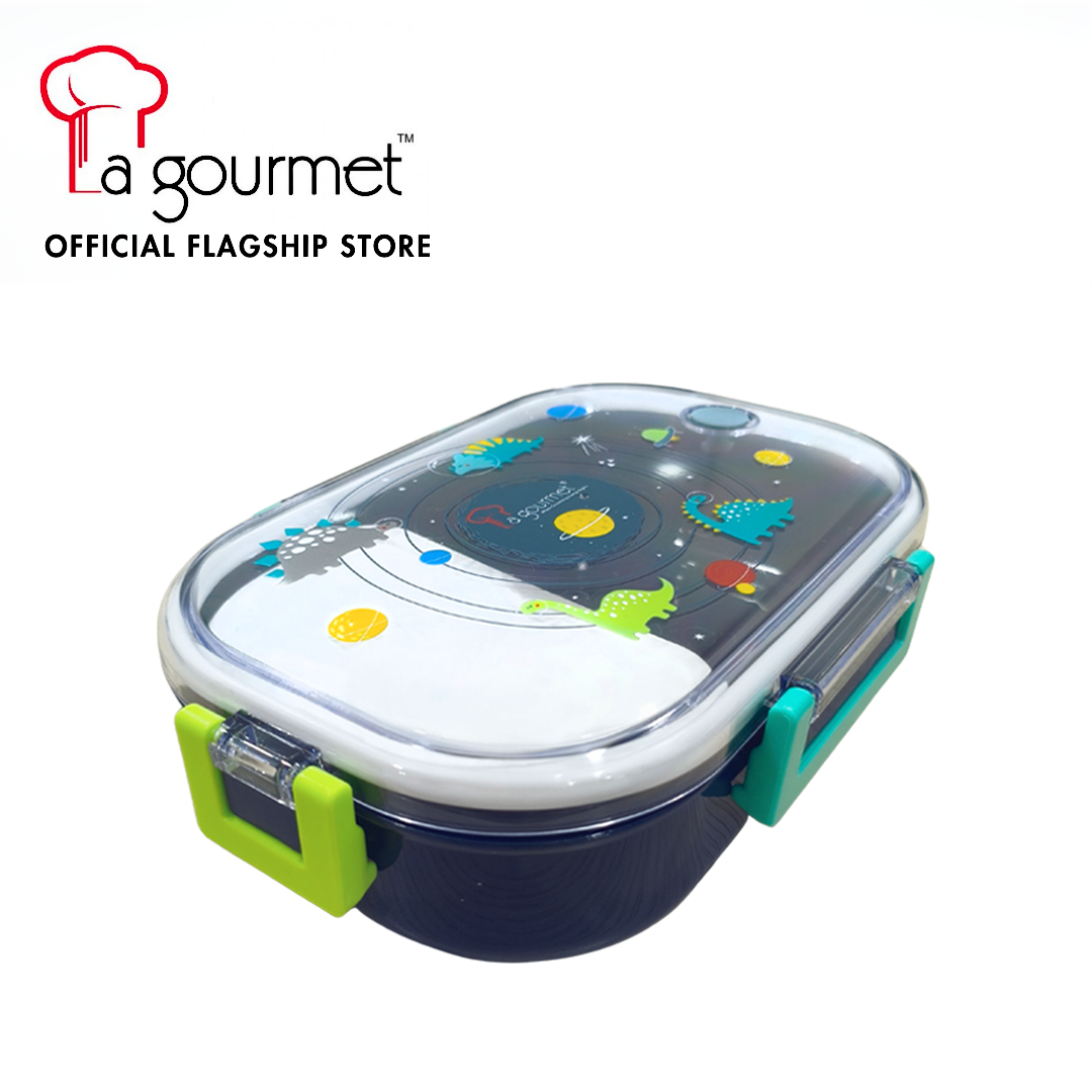 La Gourmet Sassy Kids 900ML Lunch Box - Dinosaur | Lazada Singapore