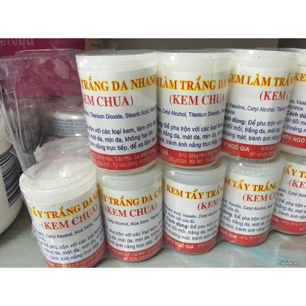 KEM CHUA KÍCH TRẮNG
