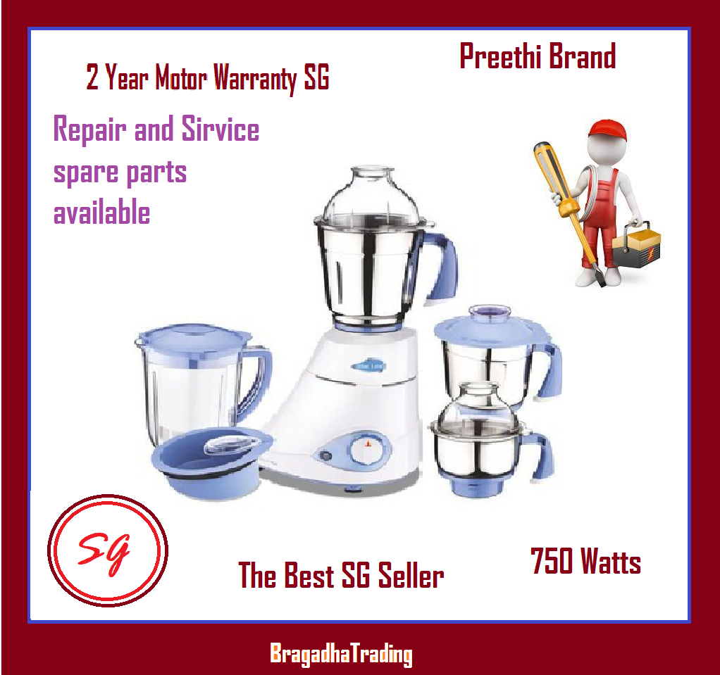 750 watt preethi mixer grinder