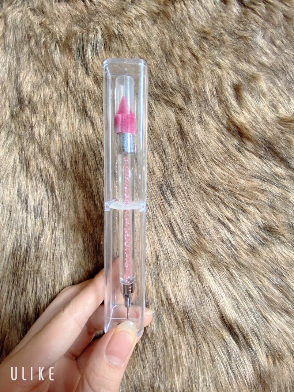 Bút Chấm Đá Nail 2 Đầu Cán Đá - Trùm Nail Mi