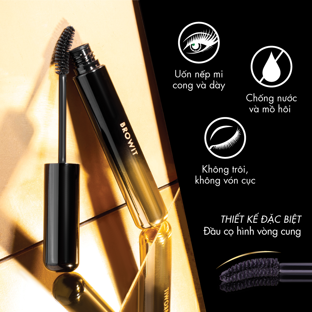 Mascara Browit Lift & Lock Mascara #Sexy Black