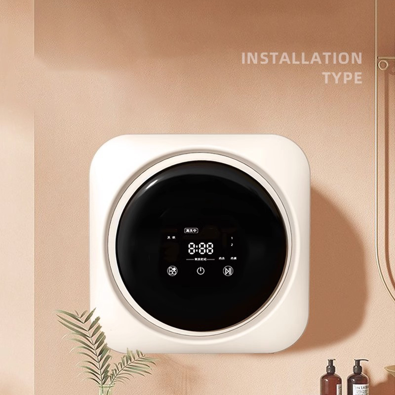 XIAOMIMIJIA Fully automatic drum-type underwear washing machine mini washing, drying and drying integrated small underwear and socks washing machine