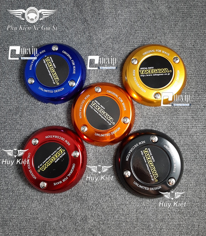 Chụp Nắp Nồi Wave Nhỏ, Wave Cũ, Dream, Future Nhôm CNC MS1663