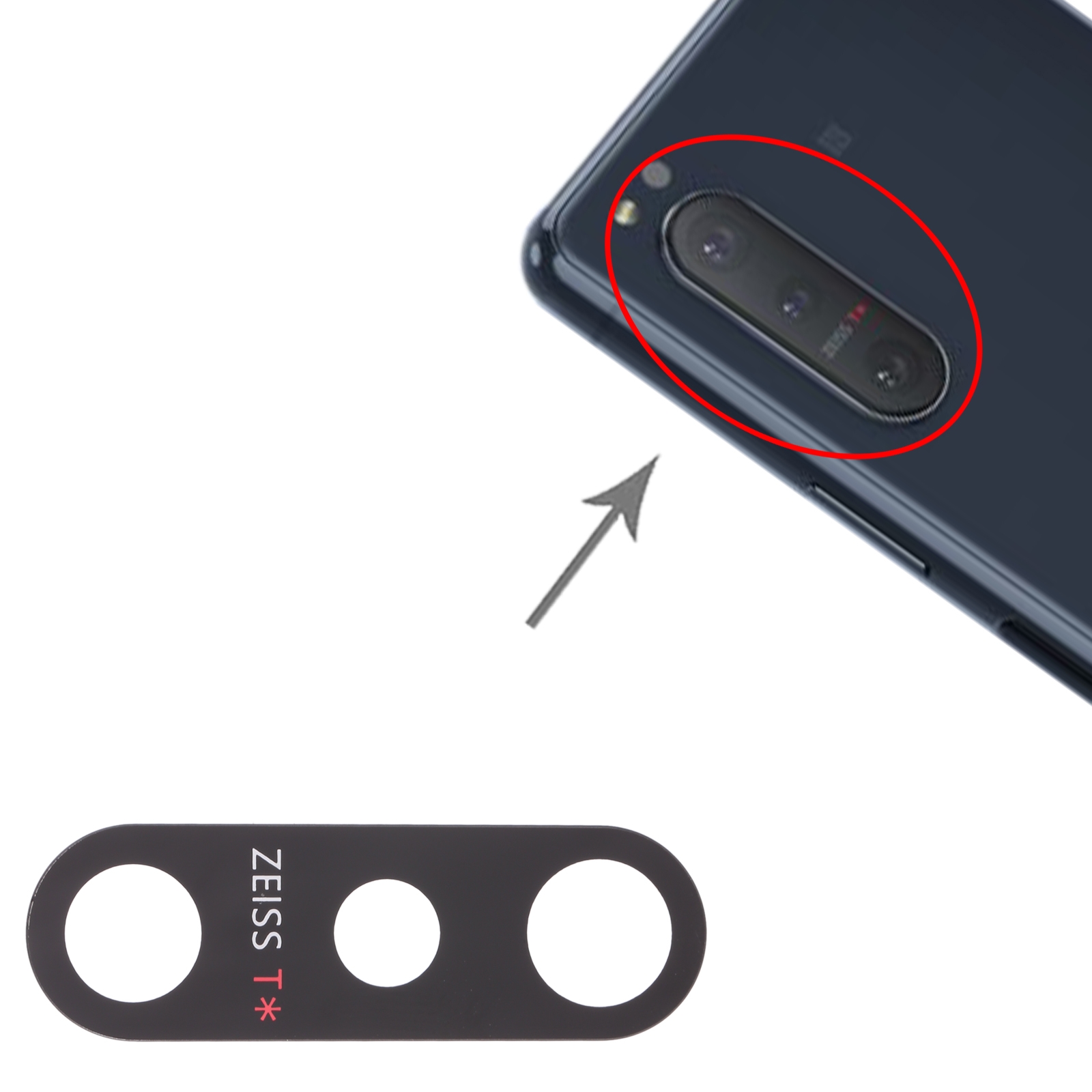 Back Camera Lens for Sony Xperia 5 II(ZSHS)