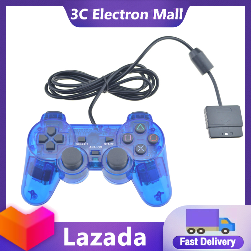 Wired Connection Gamepad Game Controller for PS2