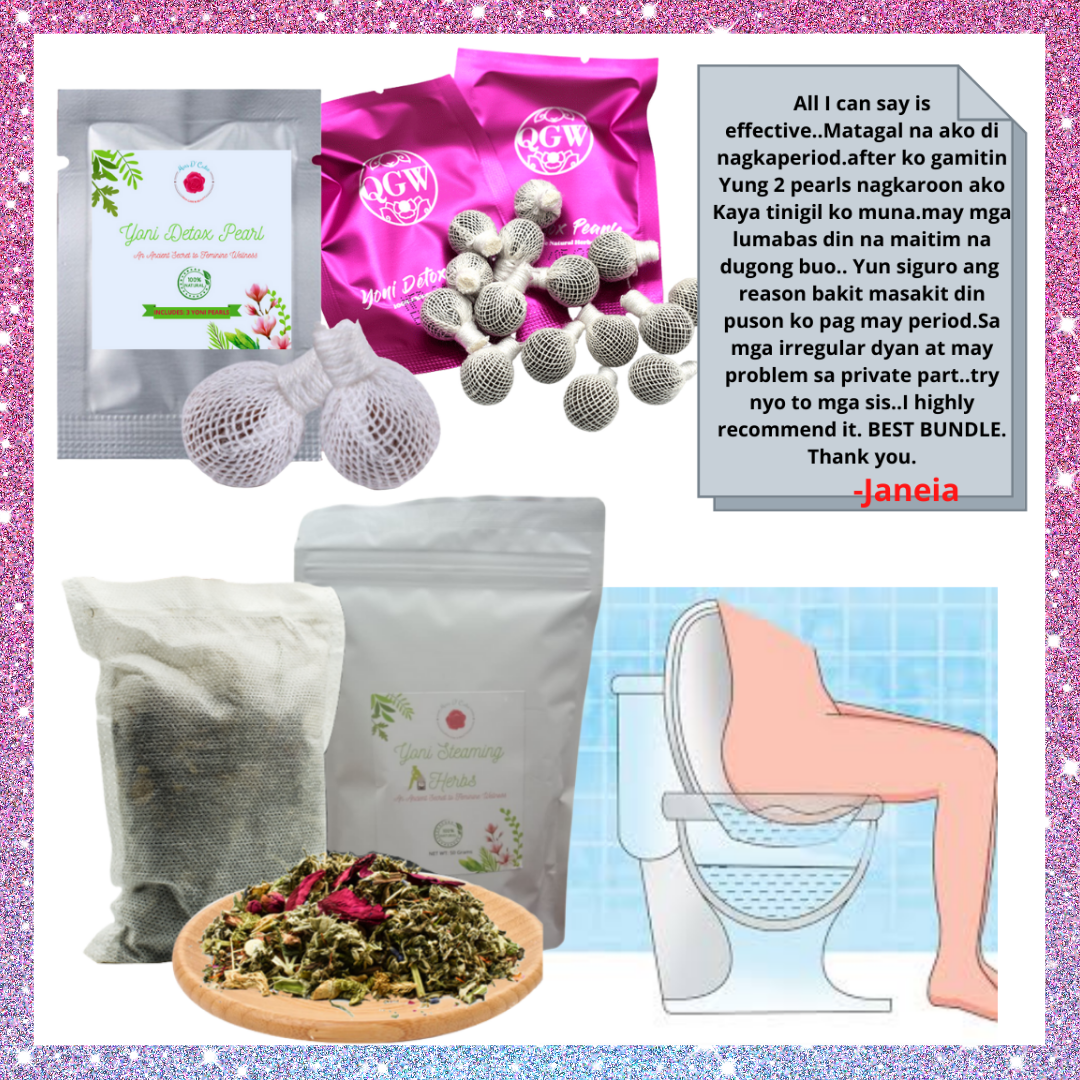 100 Yoni pearl and Steaming Herbs High quality with no side effect
