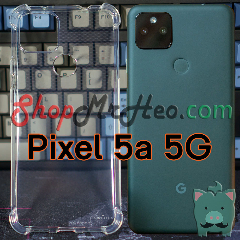 Ốp lưng dẻo chống sốc trong suốt google pixel 6a - pixel 5a 5g