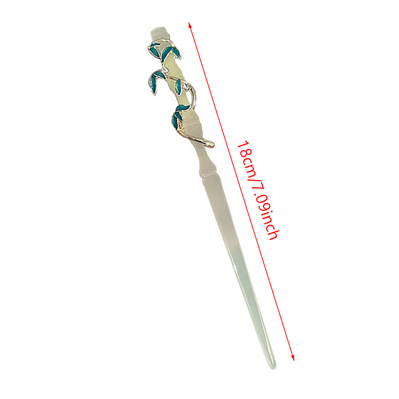 Korean%20Chinese%20Hanfu%20Bamboo%20Crystal%20Hairpins%20Leaf%20Hair%20Stick%20Girl%20Headdress%20Zircon%20Braided%20Hair%20Clip%20Women%20Elegant%20Retro%20Acrylic%20CHAINI%20-%20Image%204