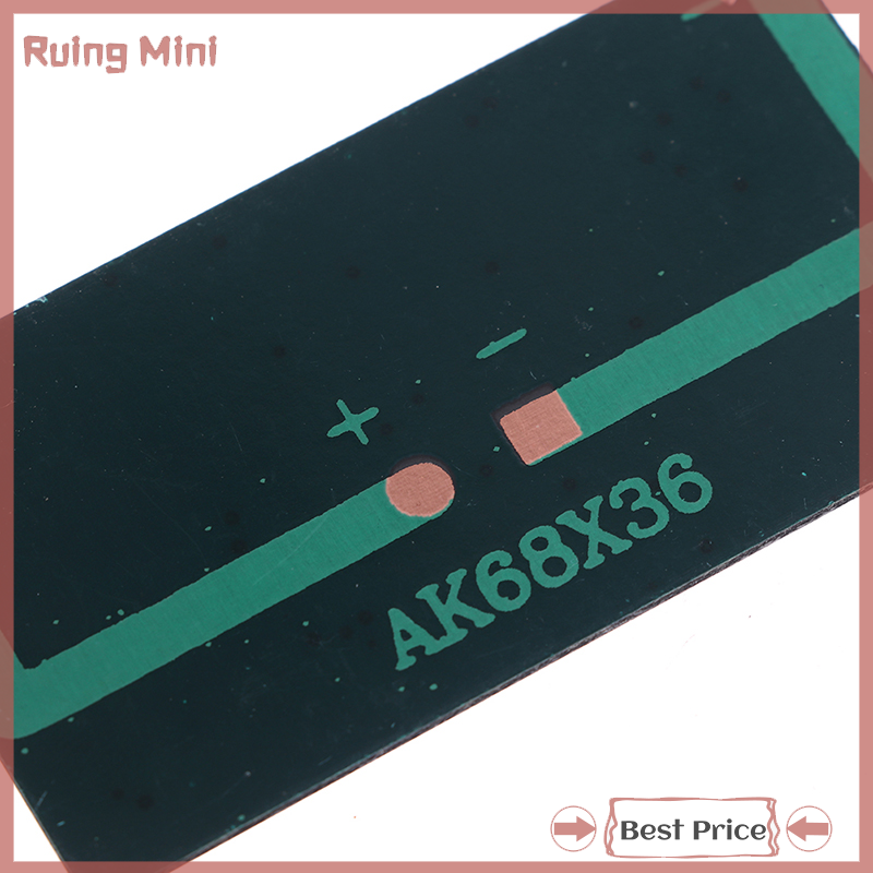 Ruing 1Pc Solar Panel 5V 60MA For Mini Solar Panel Charging And Generating Electricity