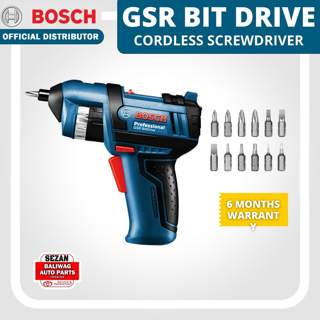 BOSCH CORDLESS SCREW DRIVER GSR BIT PROFESSIONAL Lazada PH