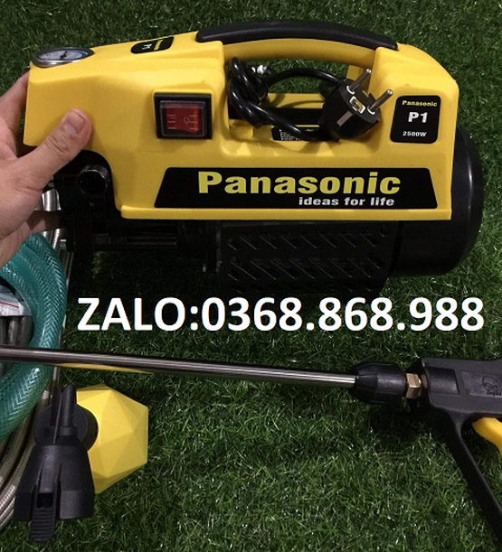 Máy rửa xe panasonic 2500W Lõi Đồng Cực Khỏe