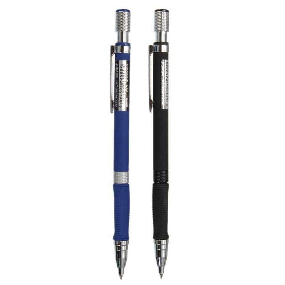 MMLUCK Drawing Mechanical Pencil Sketching Drafting Propelling Pencil 3 Color Writing Automatic Pencil School Office