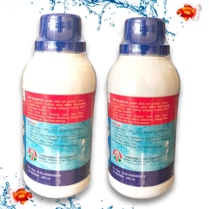Obat ikan anti jamur RED BLUEDOX 250ML TAMASINDO