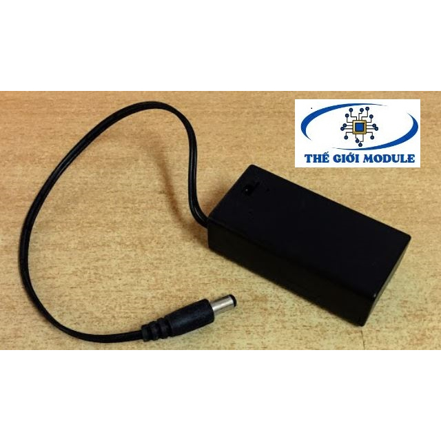 Hộp pin 9V có công tắc