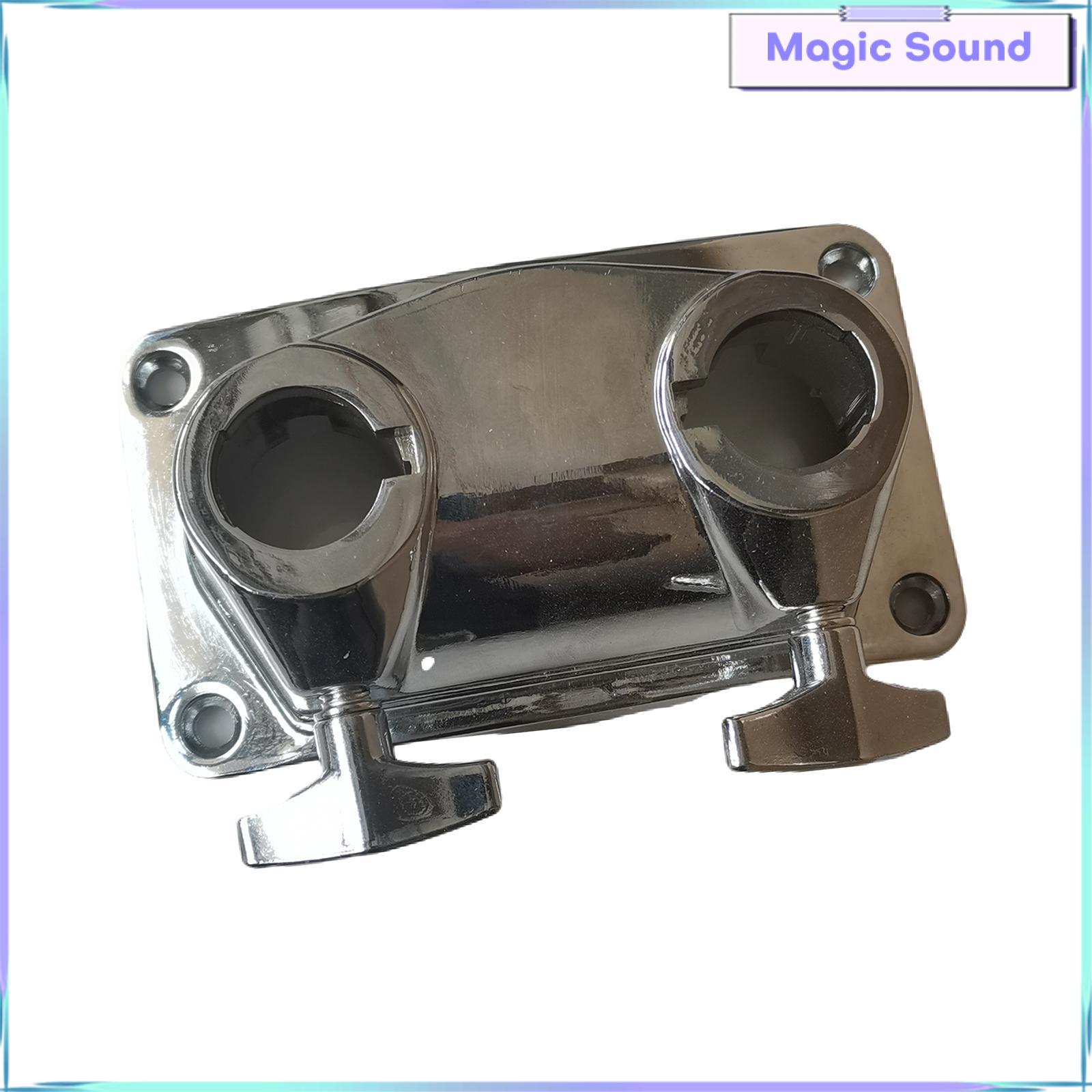 Magic Sound Bass Drum Tom Mount Bracket Percussion Drum Accessory Drum Holder Base Plate