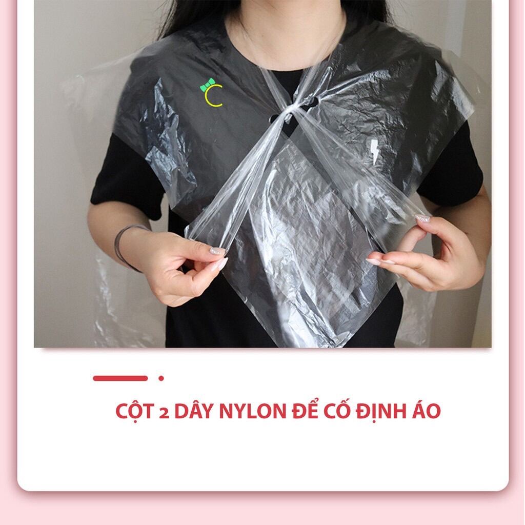 1 chiếc Áo choàng nilon hỗ trợ nhuộm tóc