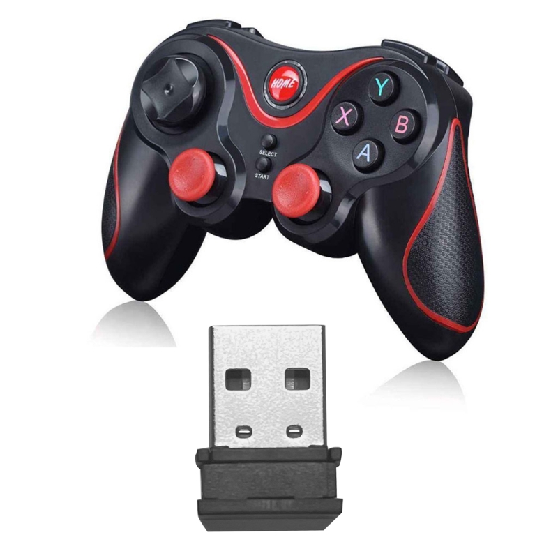 USB không dây bluetooth tay cầm chơi game Gamepad Receiver cho S5/T3 Tay cầm chơi game xử lý cần điều khiển chơi game Phụ kiện