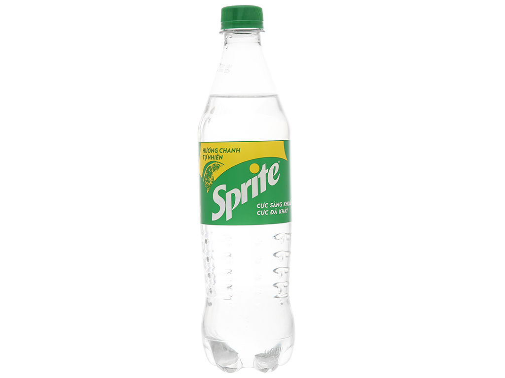 chai nước ngọt SpritE hương chanh 600ml