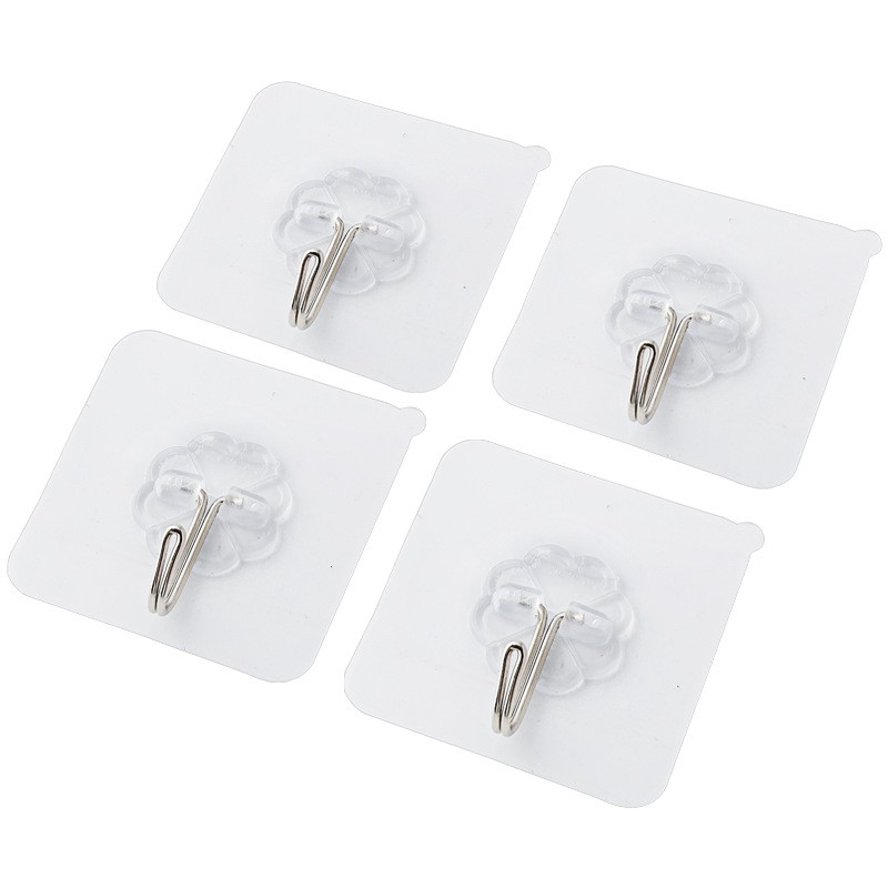 Set 5 móc dán tường siêu dính 6x6cm tiện dụng