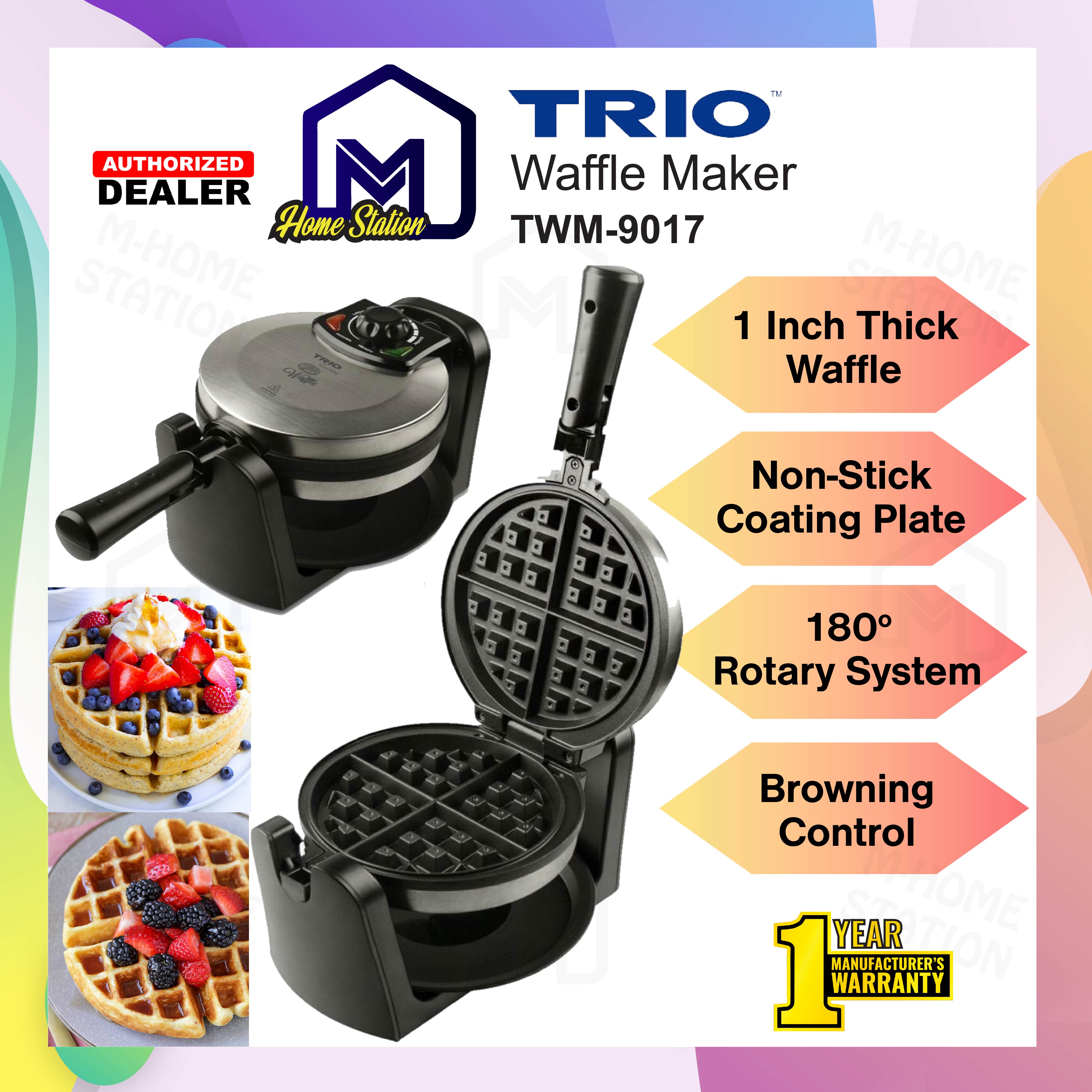 Trio 180° Rotating Waffle Maker TWM85 / TWM85 or TWM9017 TWM9017 Mein