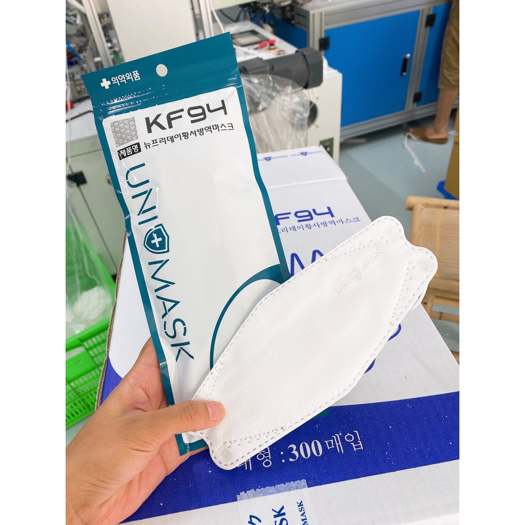 [ Combo 50c ] Khẩu Trang 4D KF94 CHÍNH HÃNG UNIMASK