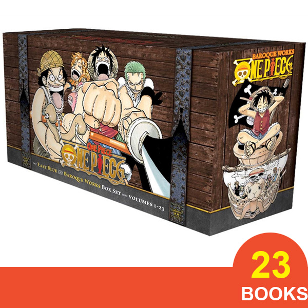 SG Stock] One Piece Box Set 1: East Blue and Baroque Works