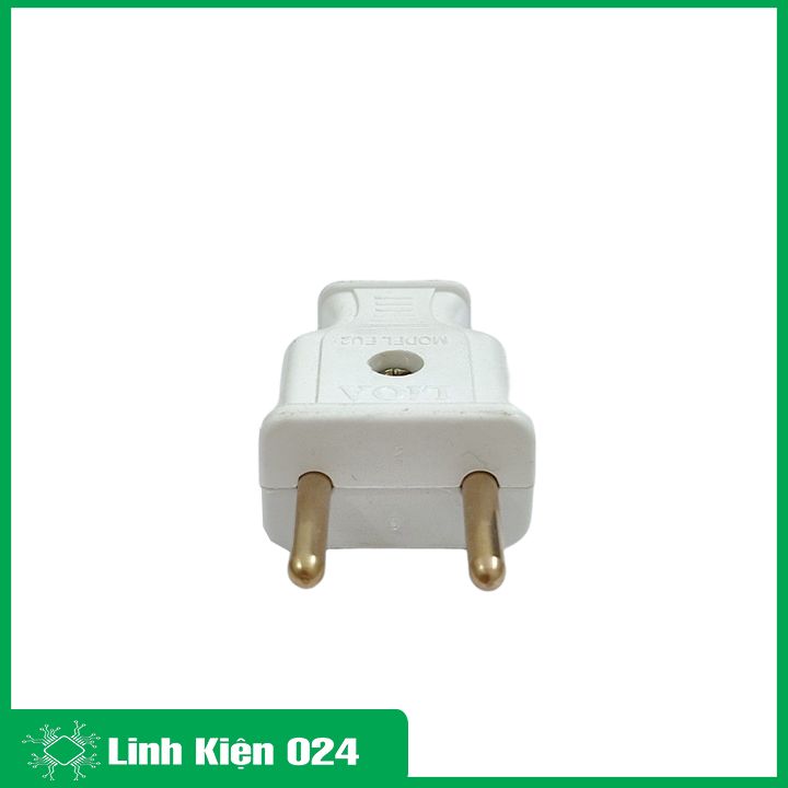 Phích cắm điện 2 chân  LIOA 250V/10A