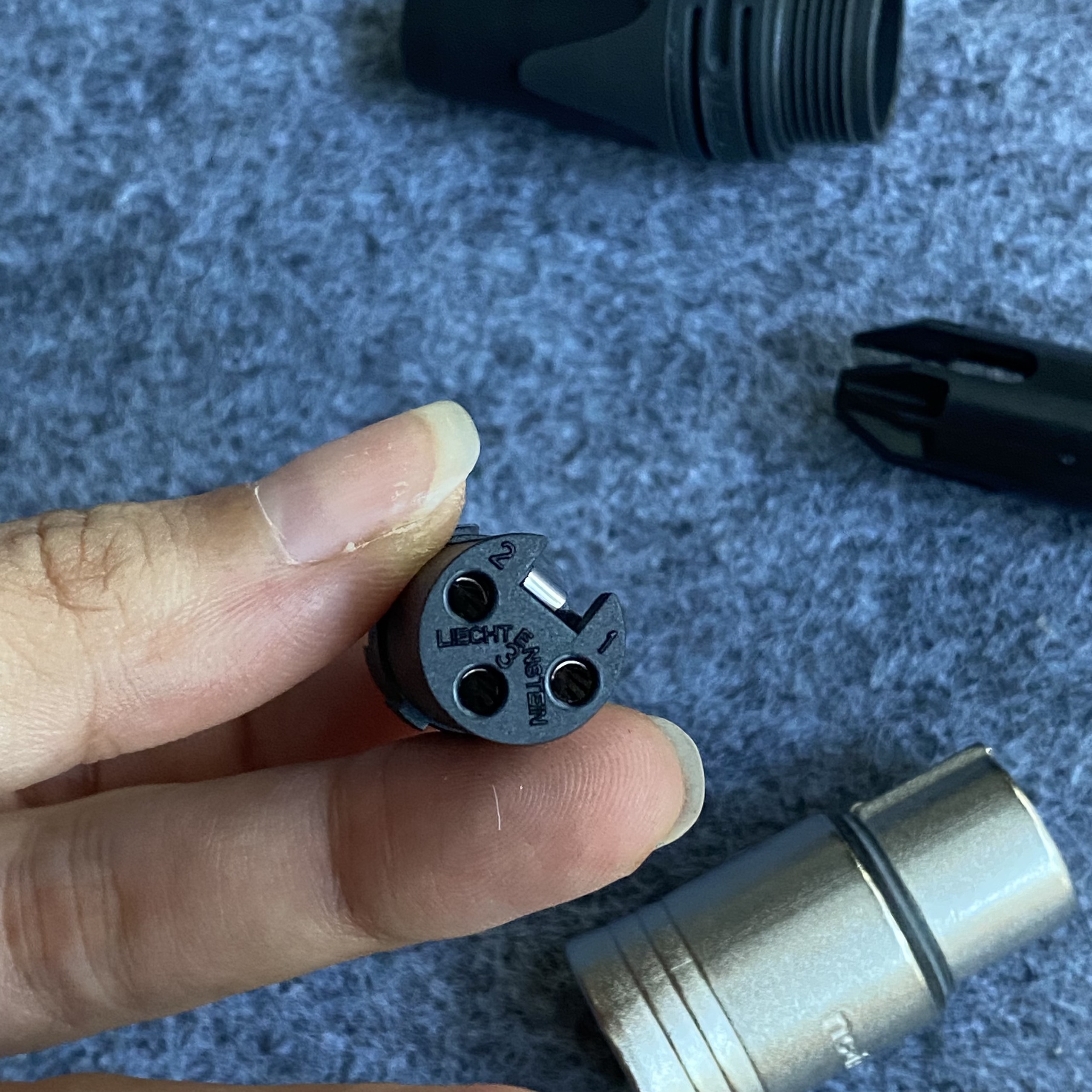 Jack canon NEUTRIK ( Chính hãng Thụy Sỹ) - Jack XLR Neutrik
