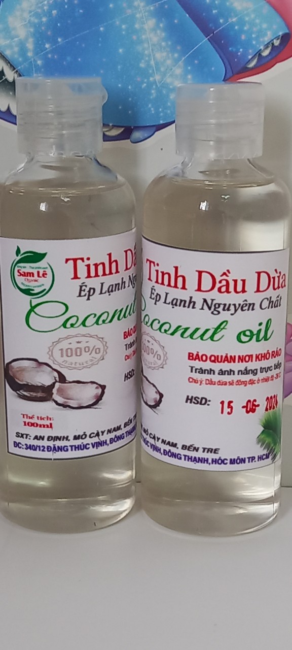 DẦU DỪA ÉP LẠNH 100ML