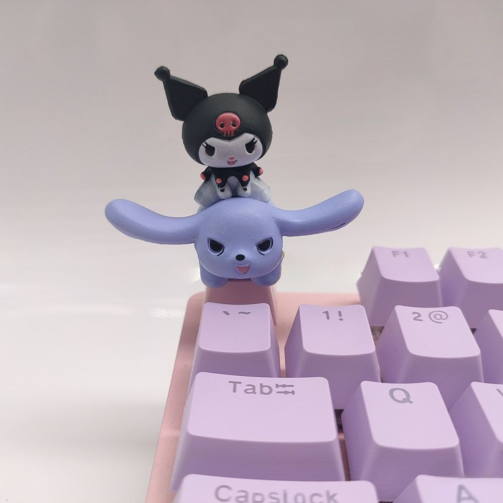 Cute%20Sanrio%20Kuromi%20Melody%20Transparent%20Keycap%20Creative%20Single%20Personality%203D%20DIY%20Customized%20Mechanical%20Keyboard%20Esc%20Keycap%20-%20Image%205