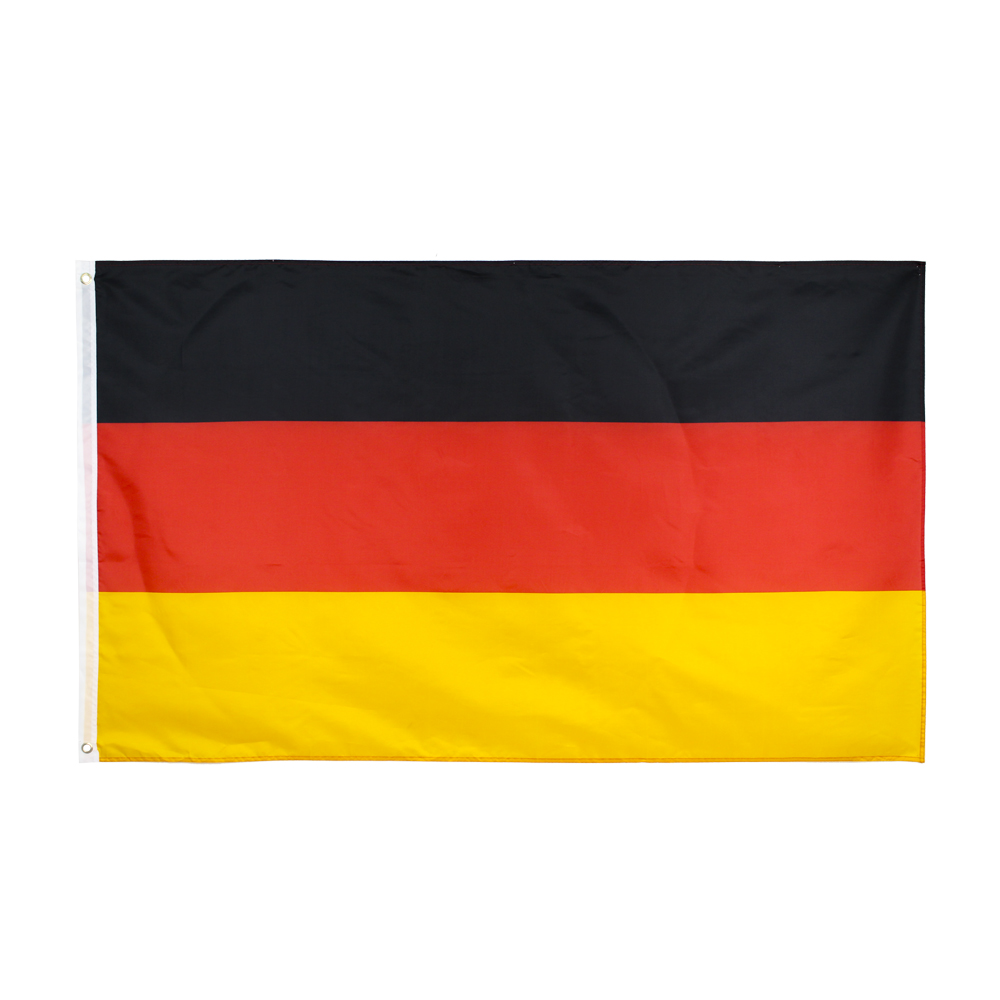【Limited-time offer】 3x5ft Black Red De Deu German Deutschland.