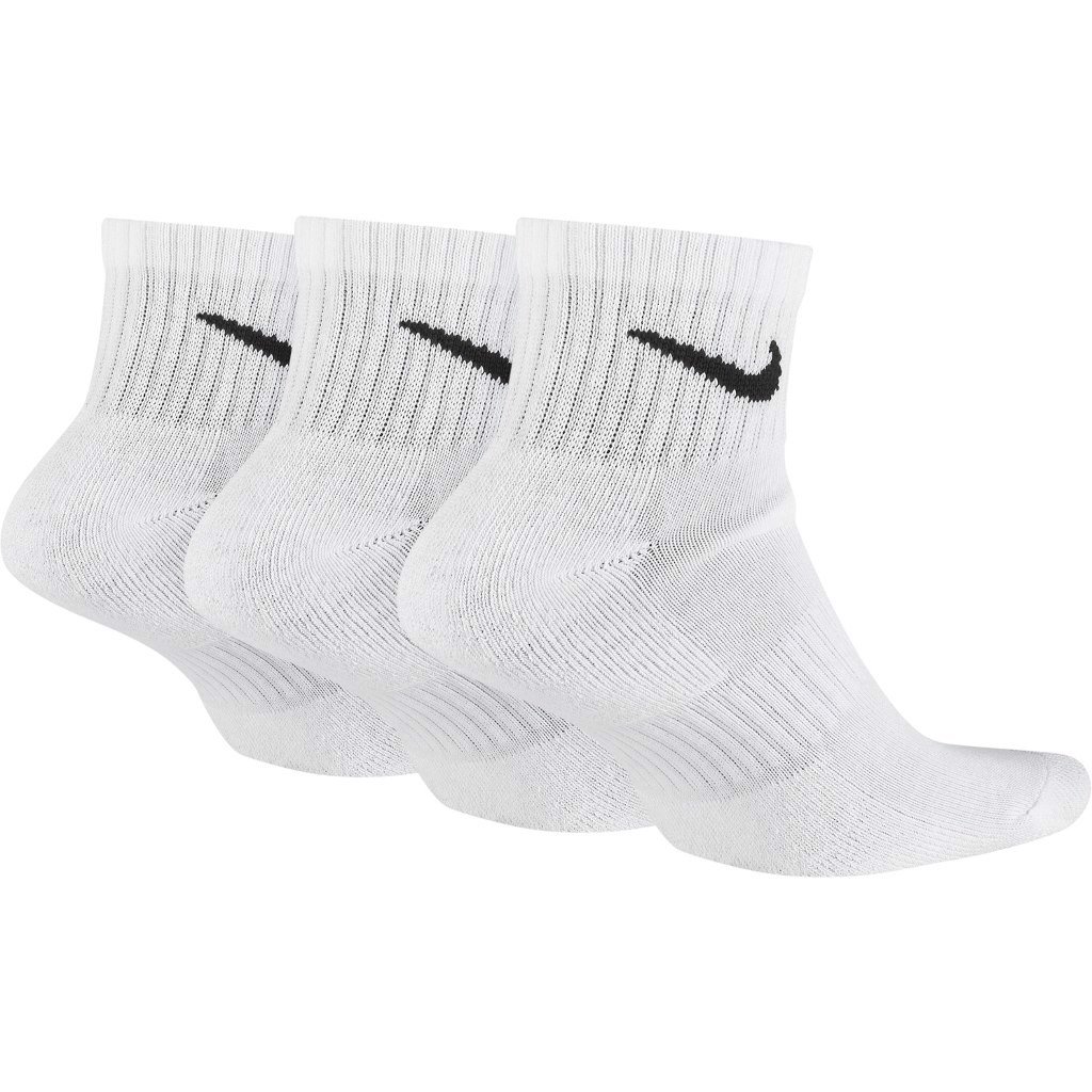 [Chính Hãng] Set 3 ĐôiTất Nike Everyday Cushioned Training Ankle Socks (SX7667-100)