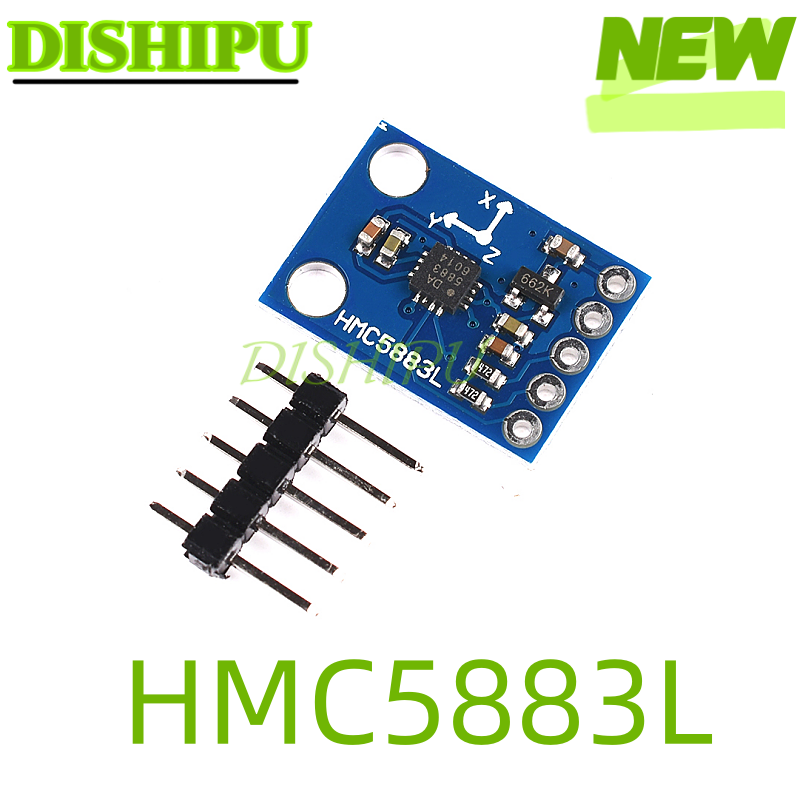 Hmc5883l,%20gy-273.3v-5v,%20three-axis%20magnetic%20field%20module%20sensor%20magnetometer%20for%20arduino%20-%20Image%202