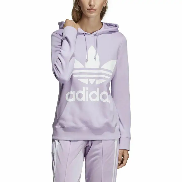 adidas trefoil hoodie women's sale