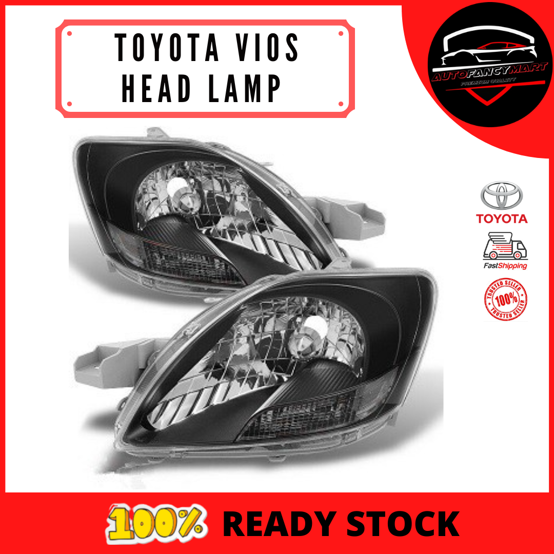 Toyota Vios Headlamp Headlight NCP93 NCP92 2007 2008 2009 2010 2011 2012 Head Light Head Lamp