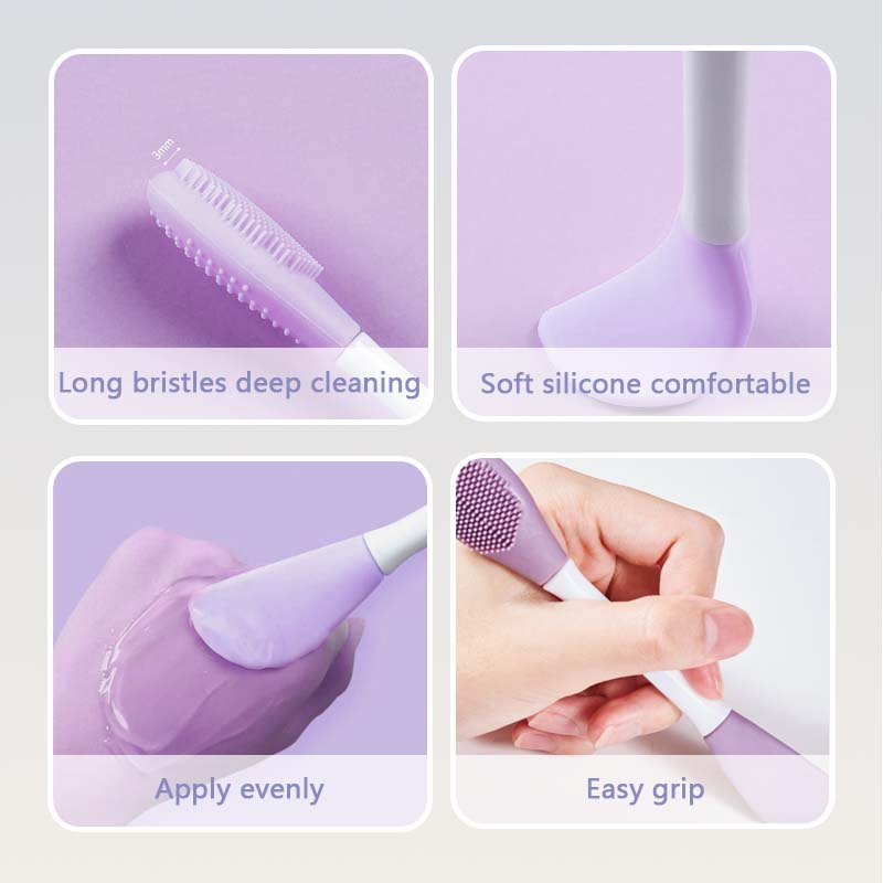 Cọ Silicon Dùng Đắp Mặt Nạ Chăm Sóc Da Tiện Dụng